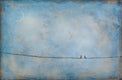 Original art for sale at UGallery.com | Tranquil Sky by Sally Adams | $700 | acrylic painting | 20' h x 30' w | thumbnail 1
