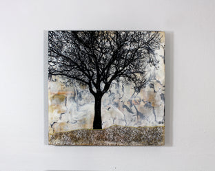 Original art for sale at UGallery.com | The Journey by Shannon Amidon | $950 | encaustic artwork | 18' h x 18' w | photo 3