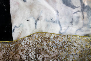 Original art for sale at UGallery.com | The Journey by Shannon Amidon | $950 | encaustic artwork | 18' h x 18' w | photo 4