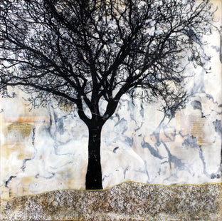 Original art for sale at UGallery.com | The Journey by Shannon Amidon | $950 | encaustic artwork | 18' h x 18' w | photo 1