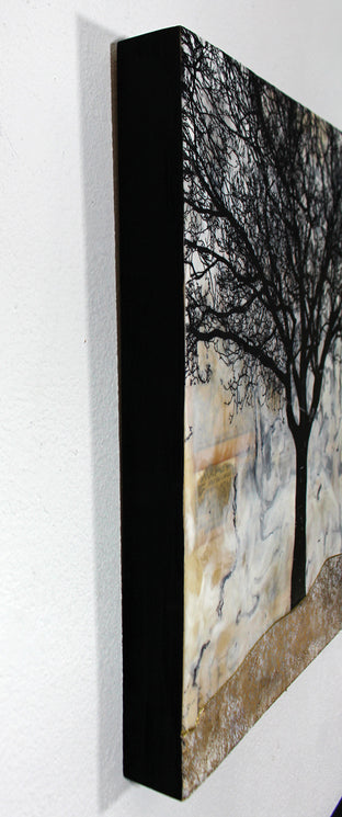 Original art for sale at UGallery.com | The Journey by Shannon Amidon | $950 | encaustic artwork | 18' h x 18' w | photo 2