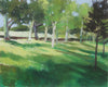Original art for sale at UGallery.com | Trees Near Avignon II by Janet Dyer | $750 | acrylic painting | 16' h x 20' w | thumbnail 1