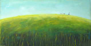 Original art for sale at UGallery.com | Trio by Sally Adams | $2,450 | acrylic painting | 36' h x 60' w | thumbnail 1