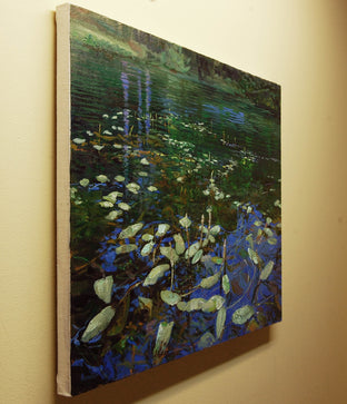 Original art for sale at UGallery.com | Trumbull Lake Shallows by Onelio Marrero | $875 | oil painting | 18' h x 24' w | photo 2