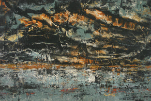 Original art for sale at UGallery.com | Tumultuous Spirit by Patricia Oblack | $1,850 | acrylic painting | 24' h x 24' w | photo 4