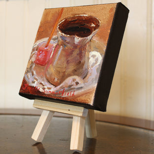 Turkish Coffee by Jonelle Summerfield |  Side View of Artwork 