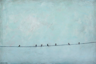 Original art for sale at UGallery.com | Turquoise Sky by Sally Adams | $700 | acrylic painting | 20' h x 30' w | photo 1