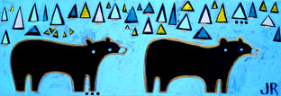 Bears and Trees by Jessica JH Roller |  Artwork Main Image 