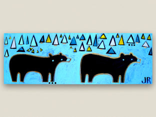 Bears and Trees by Jessica JH Roller |  Context View of Artwork 