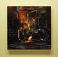 Original art for sale at UGallery.com | Two Man Pour by Onelio Marrero | $675 | oil painting | 14' h x 14' w | thumbnail 3