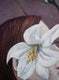Original art for sale at UGallery.com | Lilium II by Agnieszka Potrzebnicka | $1,000 | oil painting | 20' h x 20' w | thumbnail 4