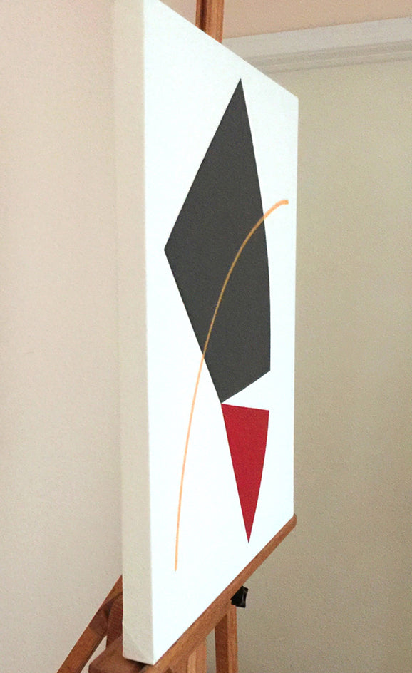 Regret by Shyun Song |  Side View of Artwork 