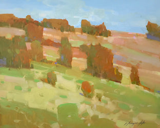 Original art for sale at UGallery.com | Fall Trees by Vahe Yeremyan | $550 | oil painting | 16' h x 20' w | photo 1