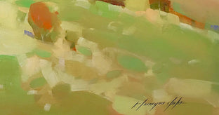 Original art for sale at UGallery.com | Fall Trees by Vahe Yeremyan | $550 | oil painting | 16' h x 20' w | photo 2