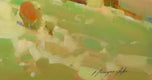 Original art for sale at UGallery.com | Fall Trees by Vahe Yeremyan | $550 | oil painting | 16' h x 20' w | thumbnail 2