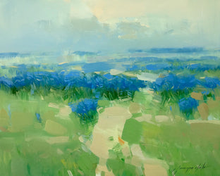 Field of Blue Flowers by Vahe Yeremyan |  Artwork Main Image 