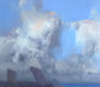Original art for sale at UGallery.com | Cloudy Beach by Vahe Yeremyan | $700 | oil painting | 20' h x 16' w | thumbnail 3