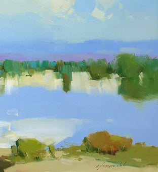 Lake View by Vahe Yeremyan |  Context View of Artwork 