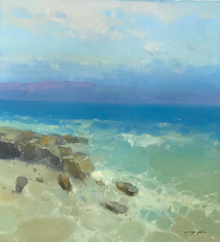Original art for sale at UGallery.com | Pacific Coast by Vahe Yeremyan | $1,100 | oil painting | 30' h x 28' w | photo 1