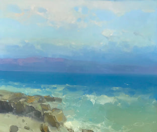 Original art for sale at UGallery.com | Pacific Coast by Vahe Yeremyan | $1,100 | oil painting | 30' h x 28' w | photo 3