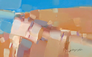 Original art for sale at UGallery.com | White Cliffs by Vahe Yeremyan | $3,000 | oil painting | 28' h x 56' w | photo 4