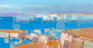 Original art for sale at UGallery.com | White Cliffs by Vahe Yeremyan | $3,000 | oil painting | 28' h x 56' w | photo 1