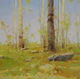 Original art for sale at UGallery.com | Sunrise Grove by Vahe Yeremyan | $1,300 | oil painting | 30' h x 30' w | thumbnail 1