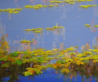 Original art for sale at UGallery.com | Sky Reflection by Vahe Yeremyan | $1,575 | oil painting | 30' h x 45' w | photo 2