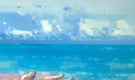 Original art for sale at UGallery.com | Fishing Rowboats by Vahe Yeremyan | $3,100 | oil painting | 44' h x 44' w | thumbnail 3