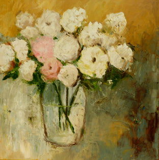 Original art for sale at UGallery.com | Melodies by Judy Mackey | $2,225 | oil painting | 36' h x 36' w | photo 1