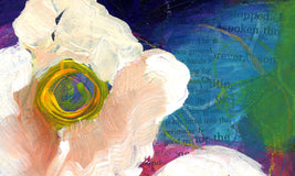 Original art for sale at UGallery.com | Unescorted 2 by Ruth-Anne Siegel | $200 | mixed media artwork | 6' h x 6' w | thumbnail 4