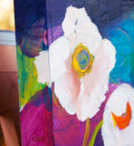 Original art for sale at UGallery.com | Unescorted 2 by Ruth-Anne Siegel | $200 | mixed media artwork | 6' h x 6' w | thumbnail 2