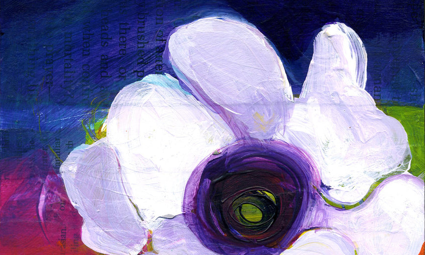 Unescorted 3 by Ruth-Anne Siegel |   Closeup View of Artwork 