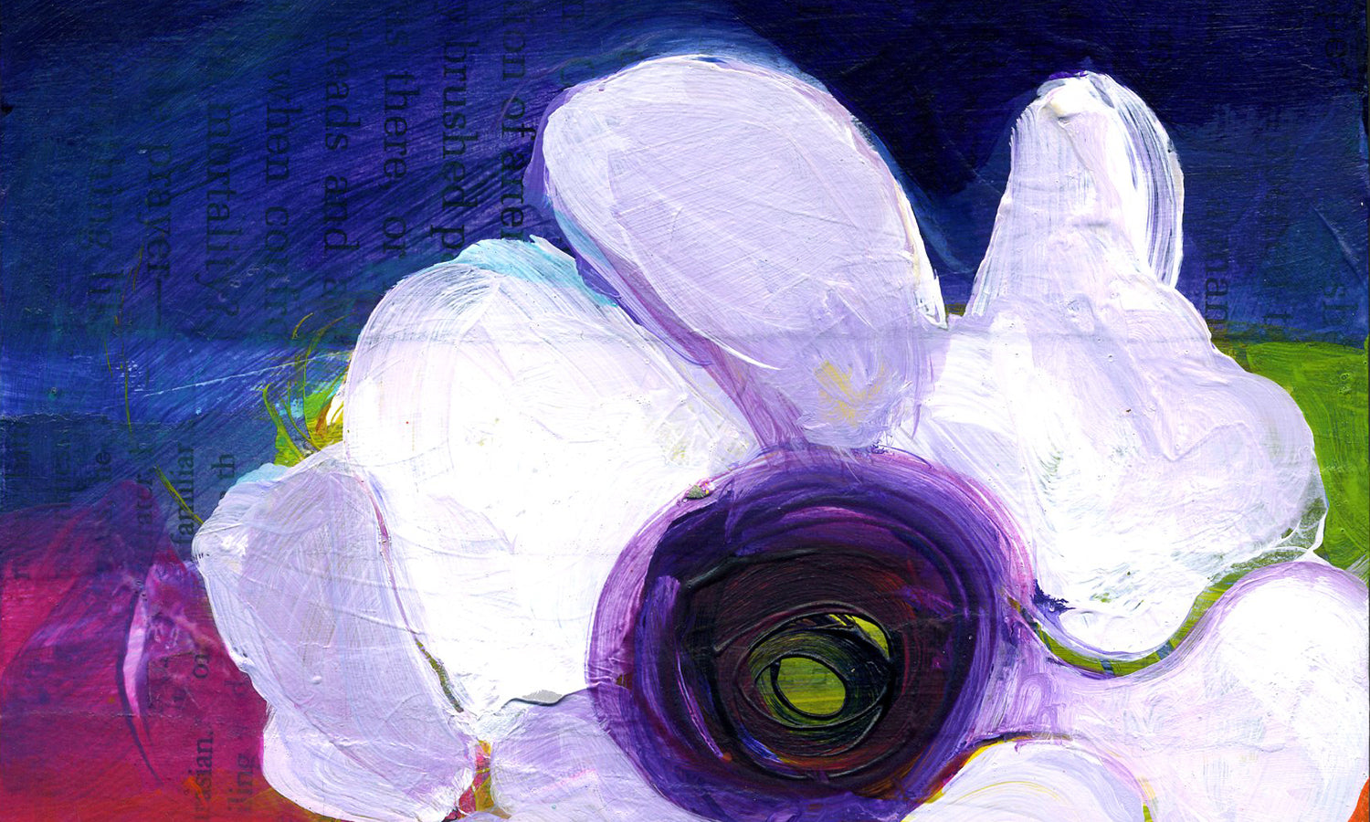 Unescorted 3 by Ruth-Anne Siegel |  Closeup View of Artwork 