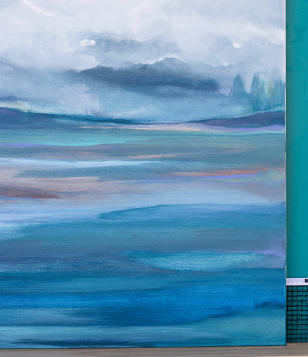 Unpredictable Day by Alicia Dunn |   Closeup View of Artwork 