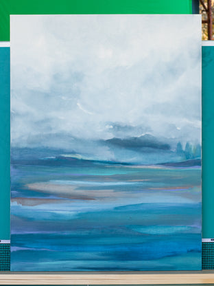Original art for sale at UGallery.com | Unpredictable Day by Alicia Dunn | $1,220 | acrylic painting | 40' h x 30' w | photo 1