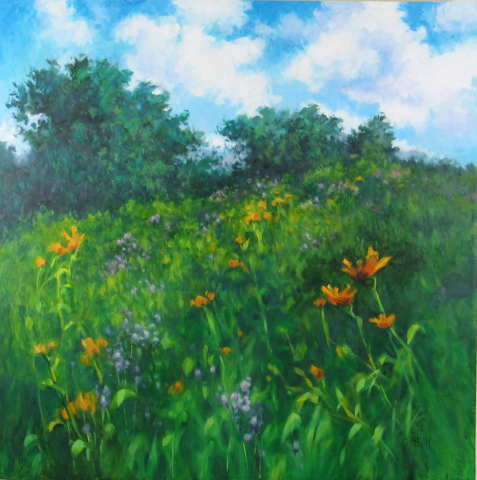 Upland Meadow in Bloom by Suzanne Massion |  Artwork Main Image 