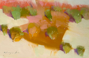 Original art for sale at UGallery.com | Autumn Day by Vahe Yeremyan | $700 | oil painting | 16' h x 17.5' w | photo 3