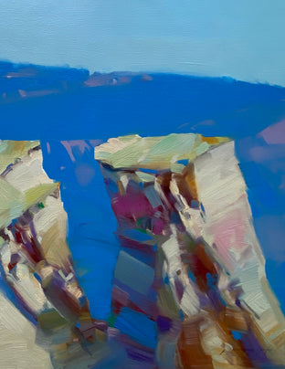 Original art for sale at UGallery.com | Canyon Rock by Vahe Yeremyan | $1,250 | oil painting | 21' h x 24' w | photo 3