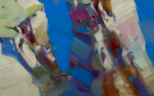Original art for sale at UGallery.com | Canyon Rock by Vahe Yeremyan | $1,250 | oil painting | 21' h x 24' w | photo 4