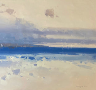 Original art for sale at UGallery.com | Evening Breeze by Vahe Yeremyan | $6,175 | oil painting | 38' h x 68' w | photo 2