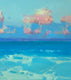 Original art for sale at UGallery.com | Sunset by Vahe Yeremyan | $2,600 | oil painting | 30' h x 45' w | thumbnail 2