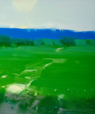 Original art for sale at UGallery.com | Vibrant Summer by Vahe Yeremyan | $1,100 | oil painting | 15' h x 21' w | photo 3
