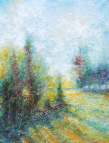 oil painting by Valerie Berkely titled Another Glow