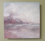 Original art for sale at UGallery.com | Another Winter's Day by Valerie Berkely | $325 | oil painting | 12' h x 12' w | thumbnail 3