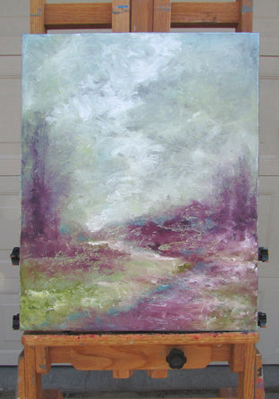 Original art for sale at UGallery.com | Coming through It by Valerie Berkely | $450 | oil painting | 20' h x 16' w | photo 3