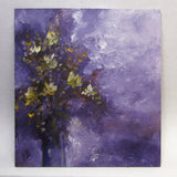 Original art for sale at UGallery.com | Floral Study 10 by Valerie Berkely | $175 | oil painting | 6' h x 6' w | thumbnail 3