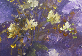 Floral Study 10 by Valerie Berkely |   Closeup View of Artwork 