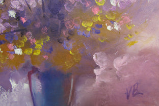 Original art for sale at UGallery.com | Floral Study 12 by Valerie Berkely | $175 | oil painting | 6' h x 6' w | photo 4