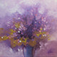 Original art for sale at UGallery.com | Floral Study 12 by Valerie Berkely | $175 | oil painting | 6' h x 6' w | thumbnail 1